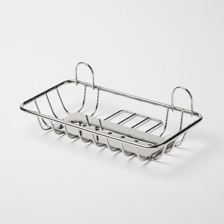 Raft sarma, argintiu, otel inoxidabil  GoodHome Koros