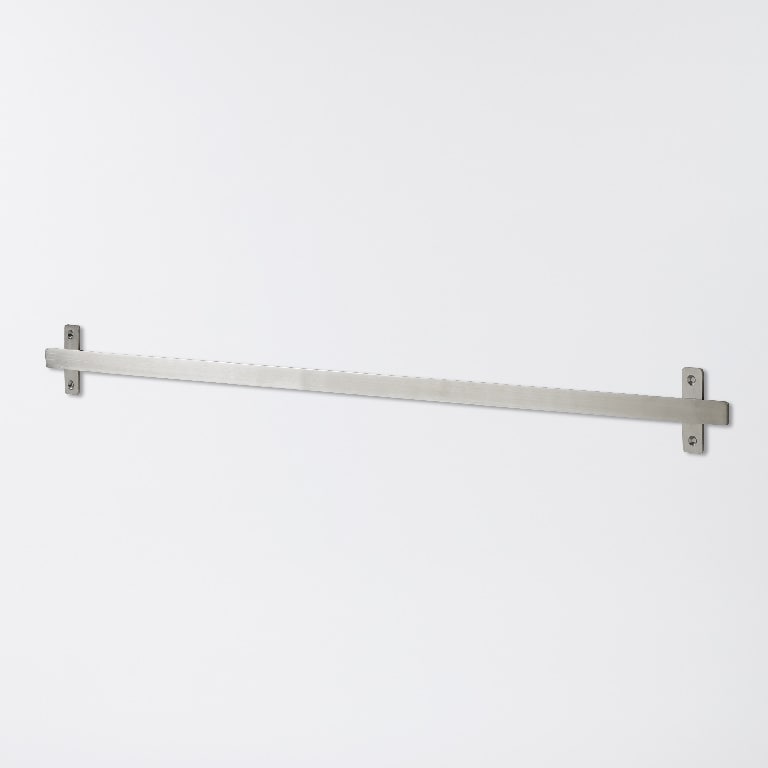 Sina pentru accesorii GOODHOME Amantea, 80 x 7 x 0.6 cm, otel inoxidabil, argintiu 