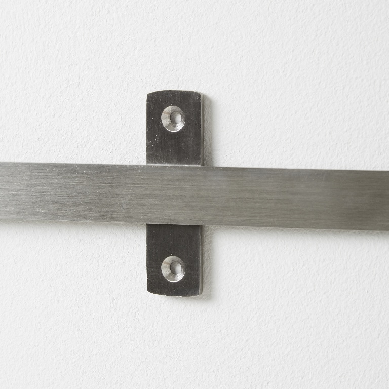 Sina pentru accesorii GOODHOME Amantea, 120 x 7 x 0.6 cm, otel inoxidabil, argintiu