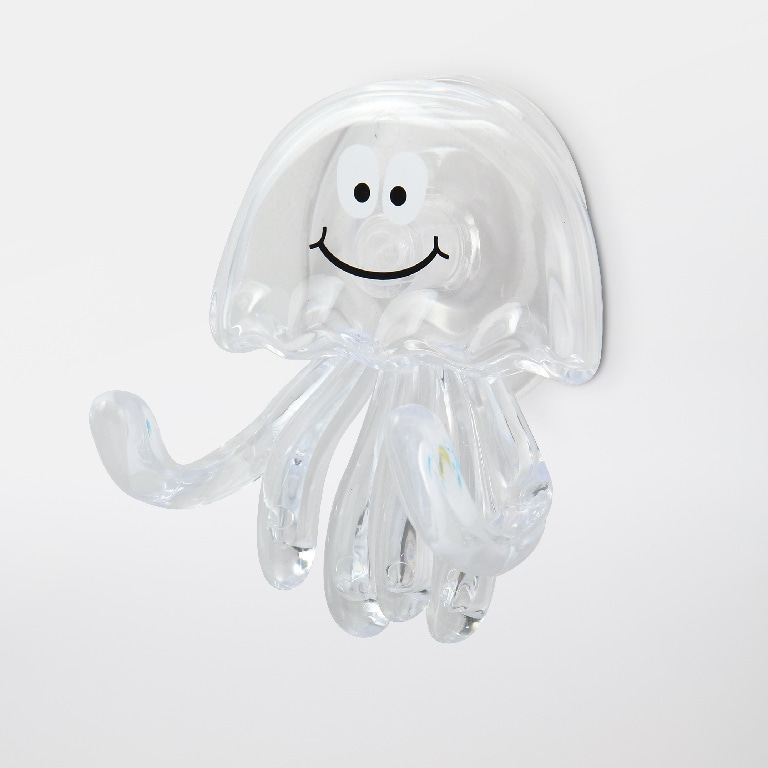 Carlig, transparent, PVC, 80 x 100 x 60 mm  GoodHome Puisa