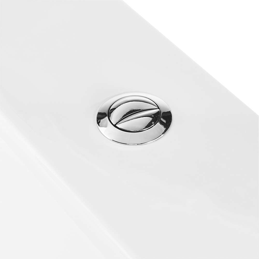 Set vas WC GOODHOME Teesta, portelan, 36 x 65 x 83 cm, rezervor 3/6 l, capac SoftClose, alb