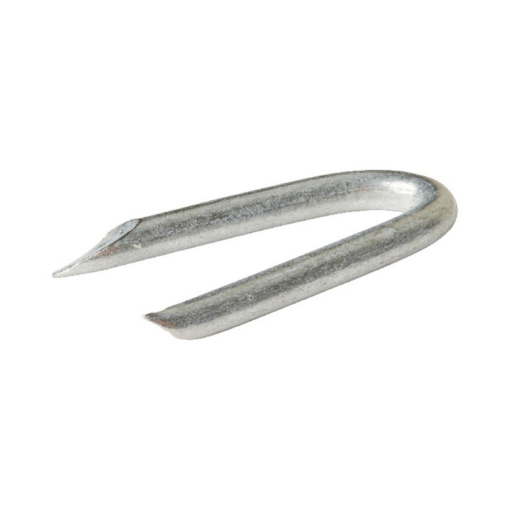 Cuie scoabe Diall, 3 x 30 mm, 1 kg, argintiu