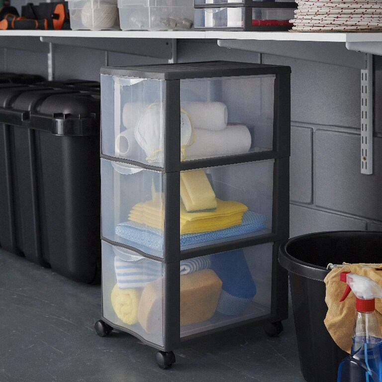 Dulap organizator, plastic, 36.5 x 26 x 63.5 cm  Kontor