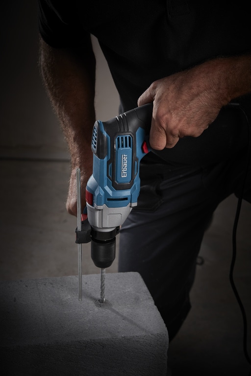 Masina de gaurit cu percutie Erbauer EHD650, 650 W, 2900rpm