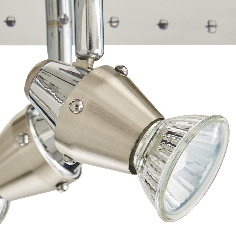 Spot cu LED integrat, argintiu, 6 x 50W, 240V, metal  Colours Ceraon