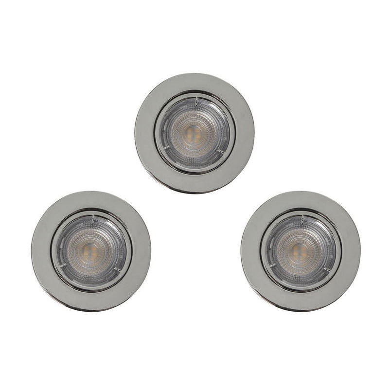 Spot, LED, GU10, 50 W, IP20, argintiu  Colours, Caius