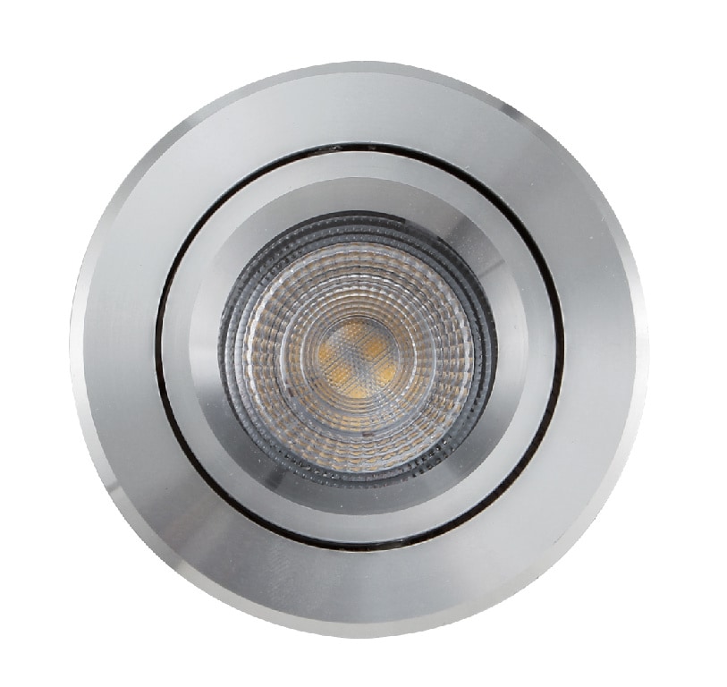 Spot rotund, LED, GU10, 4.9 W, IP20, aluminiu   Colours, Priam