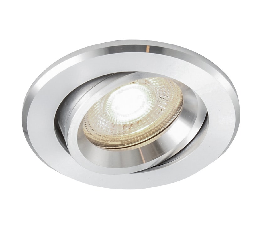 Spot rotund, LED, GU10, 4.9 W, IP20, aluminiu   Colours, Priam