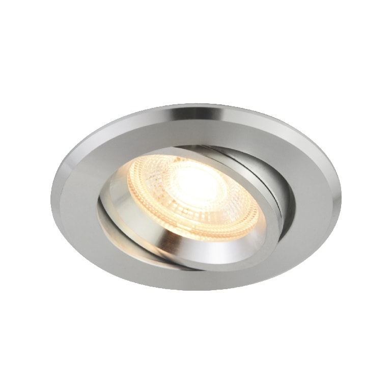 Spot rotund, LED, GU10, 4.9 W, IP20, aluminiu   Colours, Priam