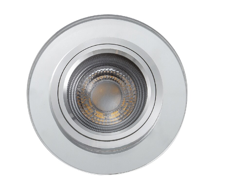 Spot rotund, LED, GU10, 50 W, IP20, argintiu  Colours, Adonis