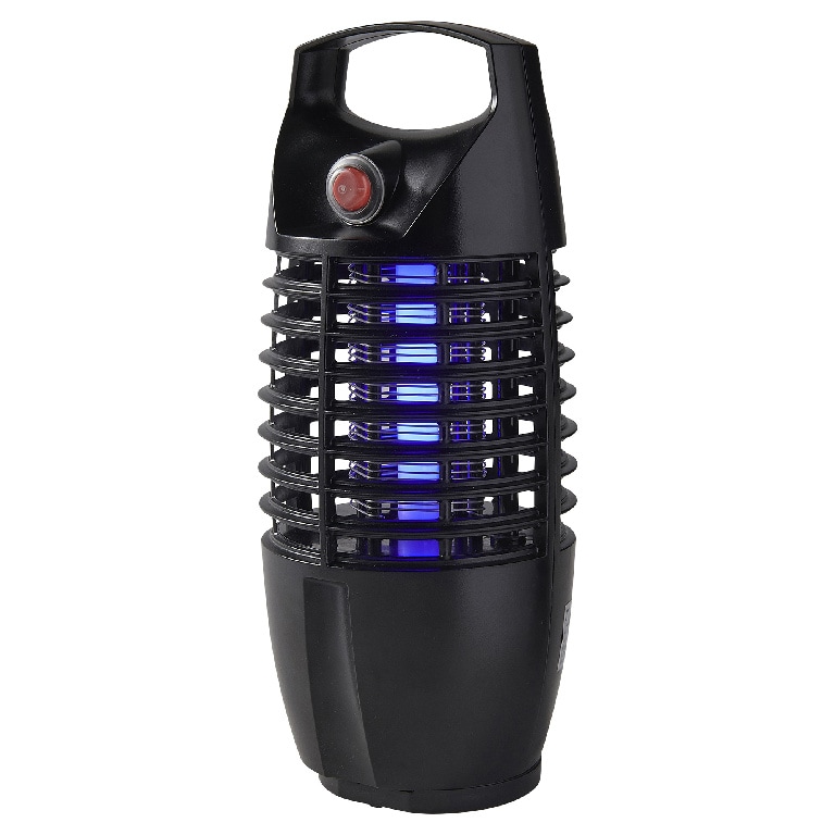 Lampa UV anti tantari, metal si plastic, 4W, negru