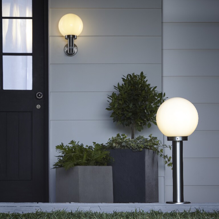 Lampa exterioara cu senzor miscare Blooma Sherbrooke, E27, IP44