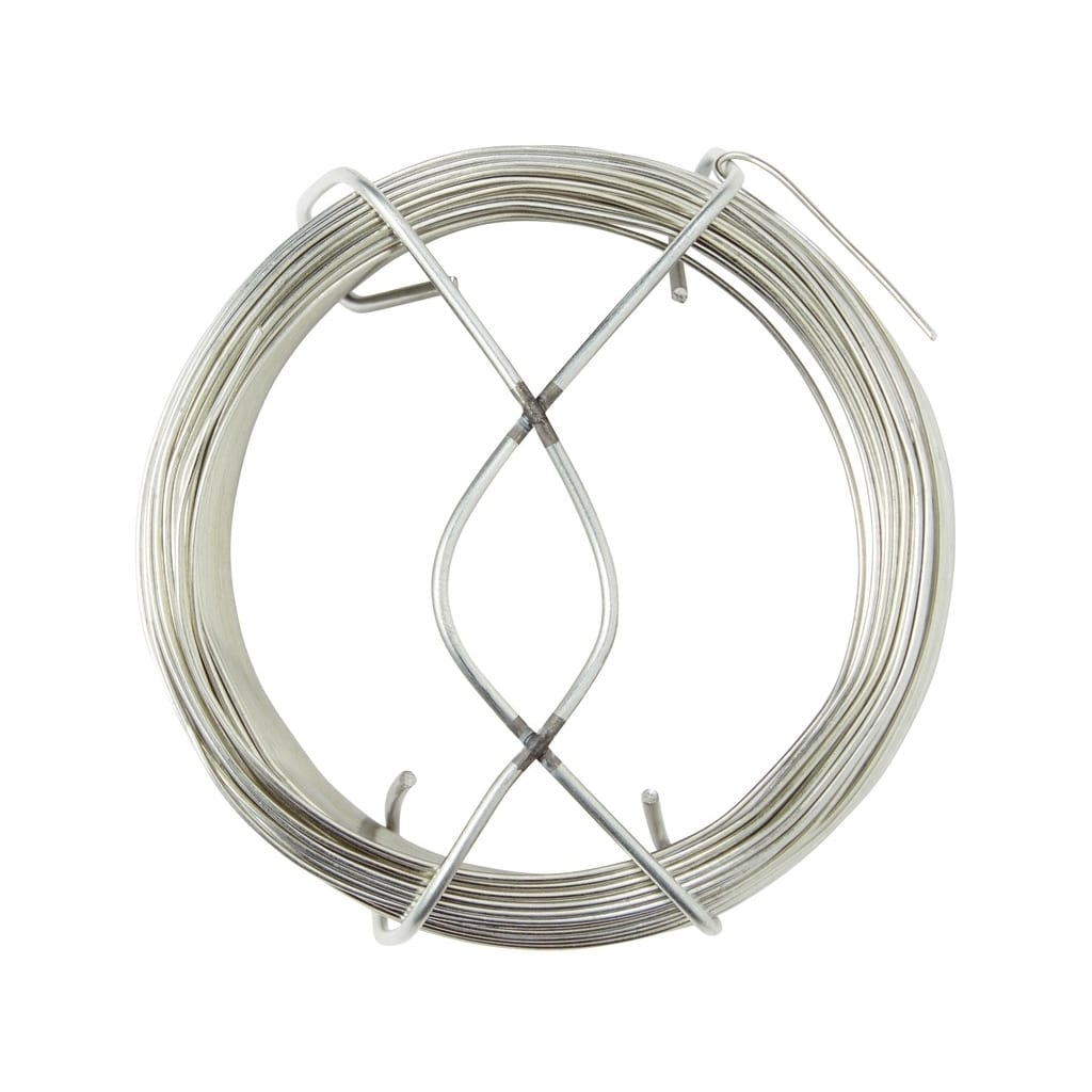 Sarma otel zincat DIALL, 0.7 mm x 75 m, argintiu
