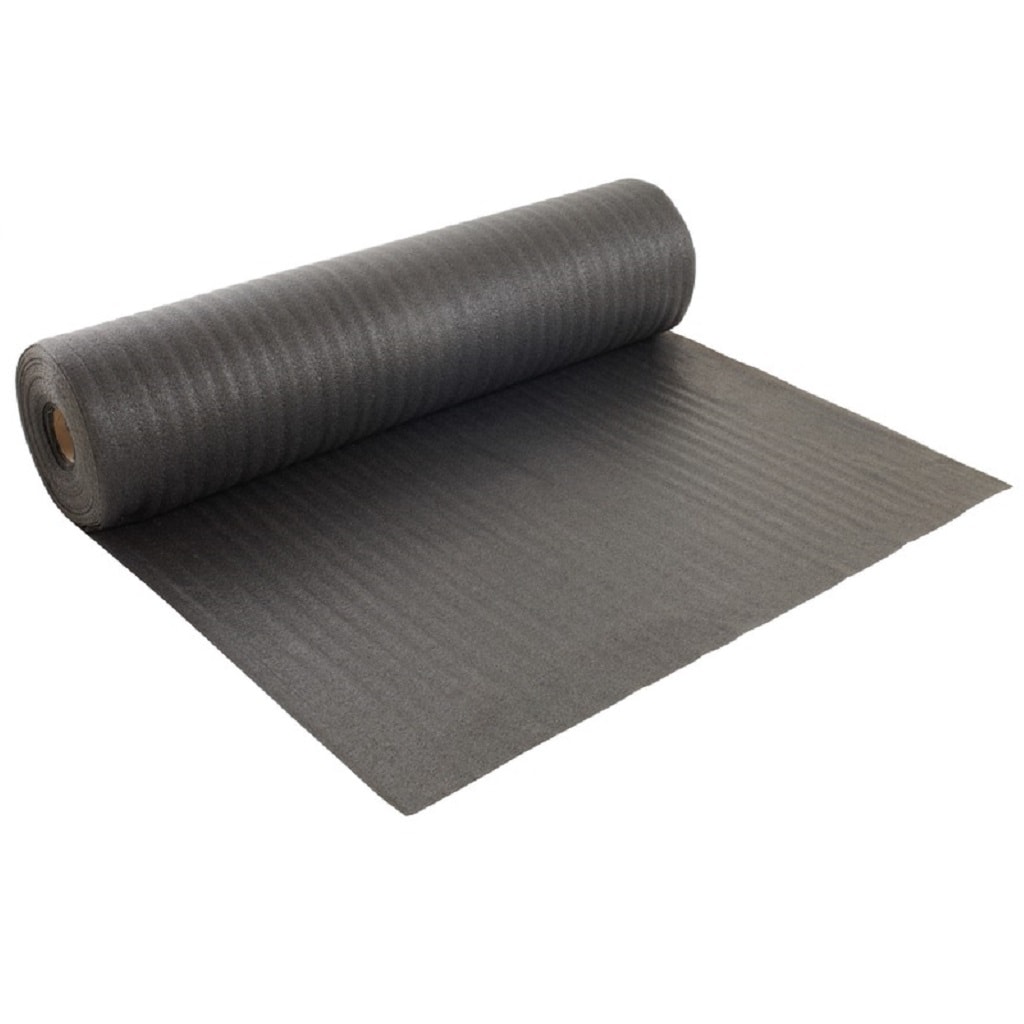Izolatie parchet, polietilena, grosime 2 mm, 100 x 2500 cm, gri
