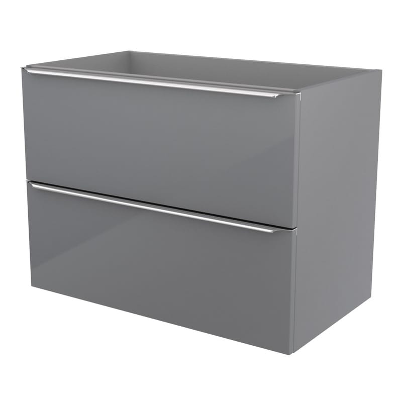 Baza pentru lavoar, suspendata, Gri, 80 x 60 cm GoodHome Imandra