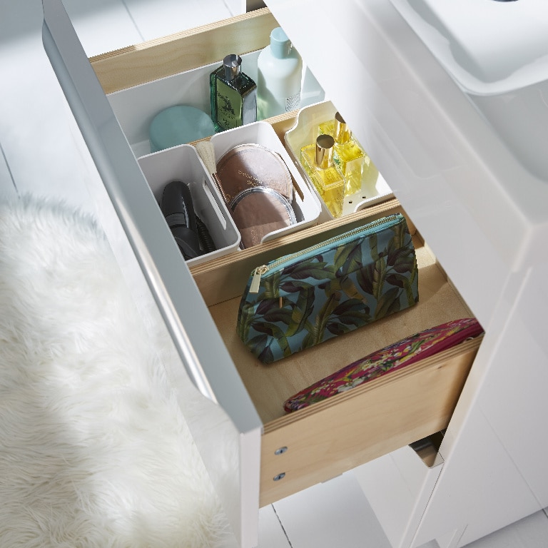 Baza pentru lavoar, cu picioare, Alb, 60 x 82 cm GoodHome Imandra