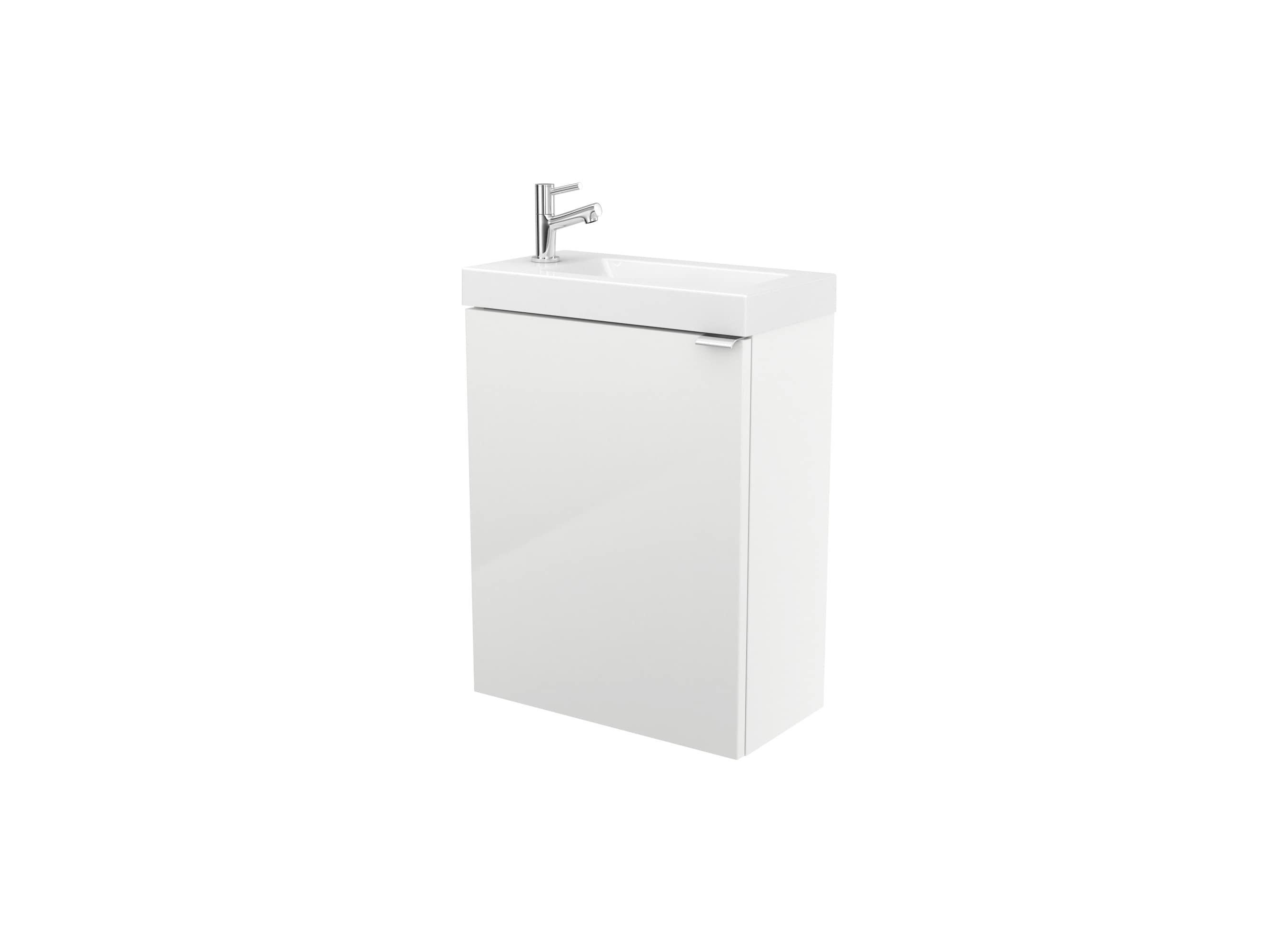 Baza pentru lavoar, suspendata, Alb, 44 x 55 cm  GoodHome Imandra