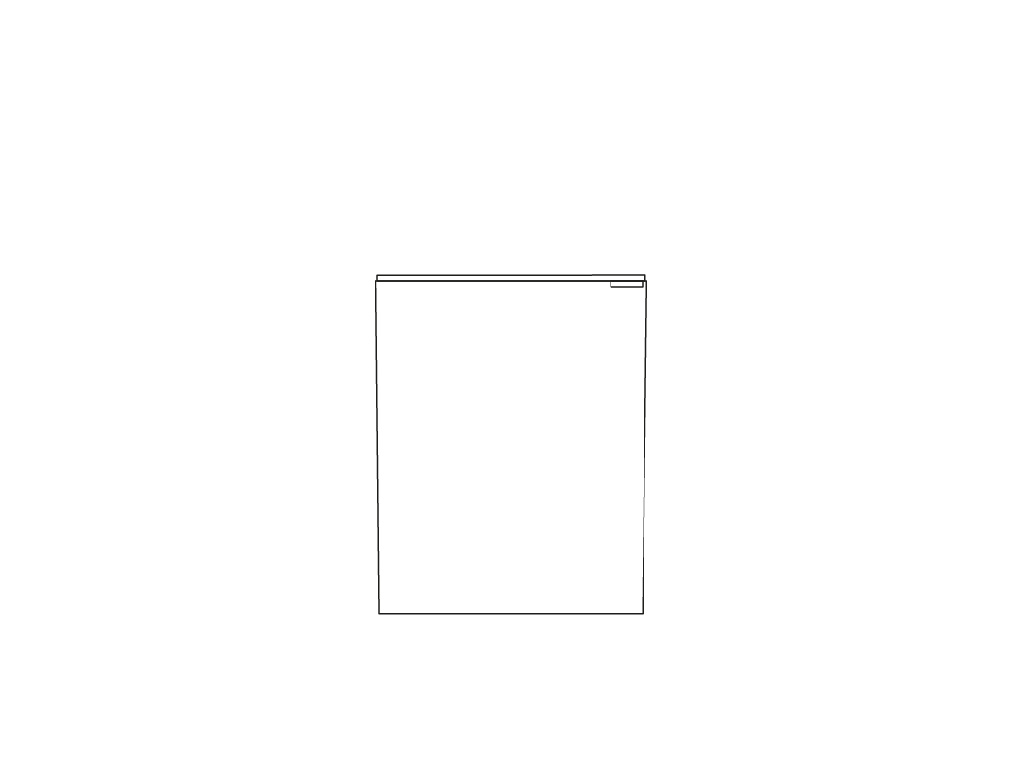 Baza dulap suspendat, maro, 43.6 x 55 x 23 cm GoodHome Imandra