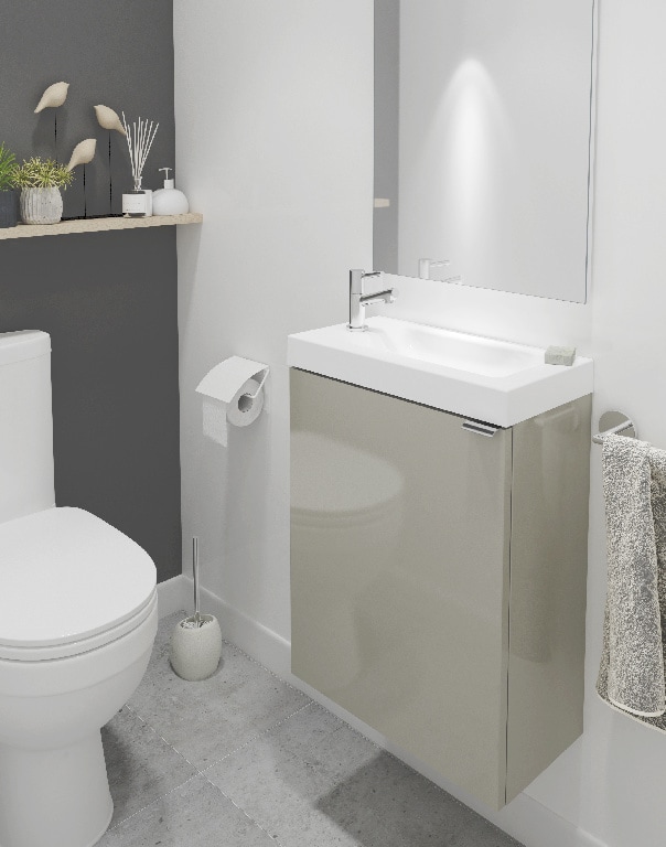 Baza dulap suspendat, maro, 43.6 x 55 x 23 cm GoodHome Imandra