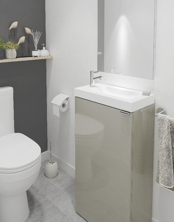 Baza dulap suspendat, maro, 43.6 x 79 x 23 cm GoodHome Imandra