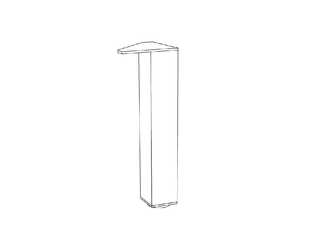 Set picioare lemn GoodHome Imandra, 21 cm