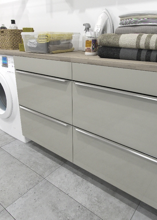 Dulap baie suspendat, bej, 90 x 60 x 15 cm  GoodHome Imandra