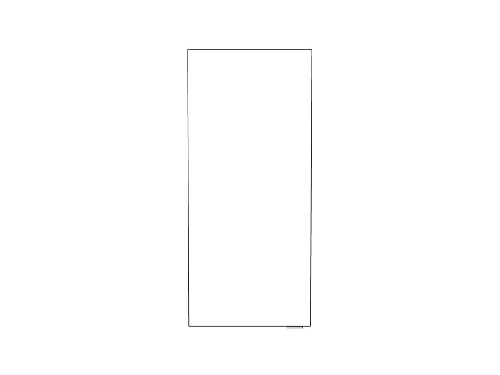 Dulap baie suspendat cu oglinda, gri, 90 x 40 x 36 cm  GoodHome Imandra