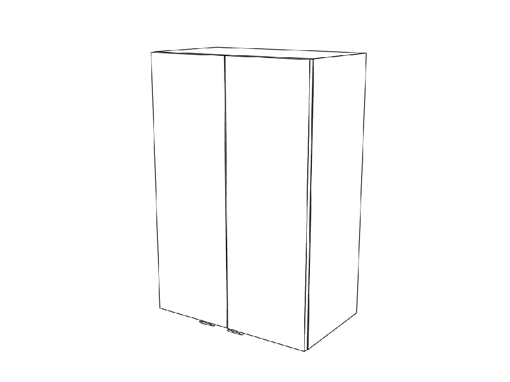 Dulap baie suspendat cu oglinda, gri, 90 x 60 x 36 cm  GoodHome Imandra