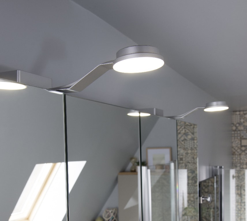 Aplica LED, 1 x 7W, argintiu, metal  Colours Emera