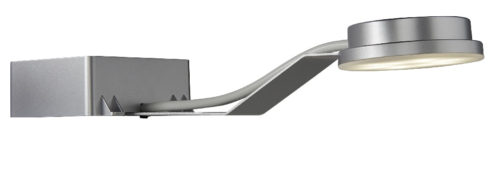Aplica LED, 1 x 7W, argintiu, metal  Colours Emera