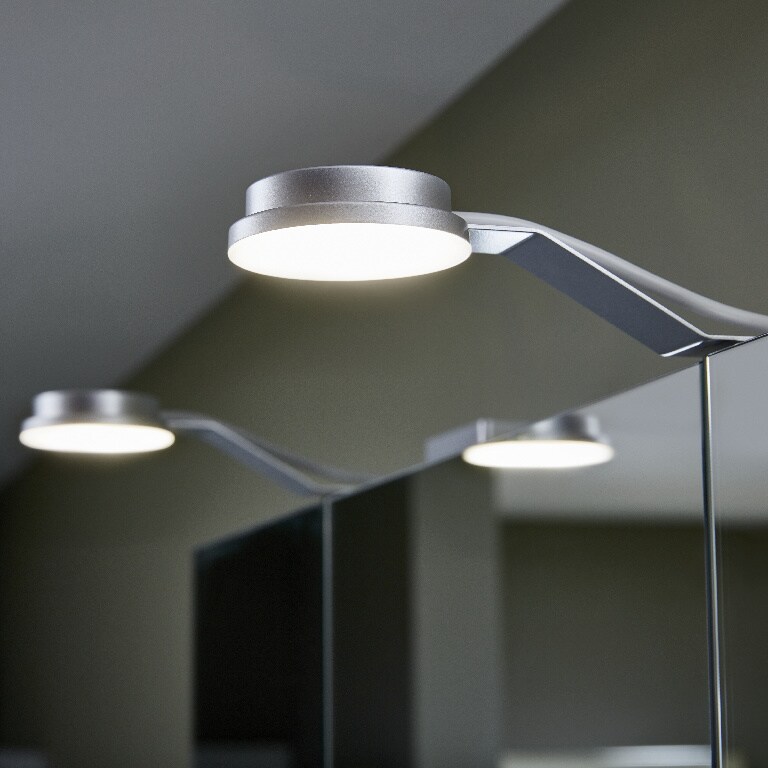 Aplica LED, 1 x 7W, argintiu, metal  Colours Emera