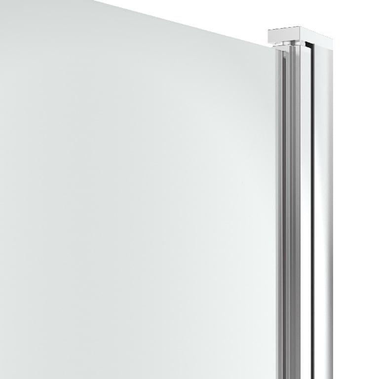 Usa pentru dus, pivotanta, aluminiu si sticla, 90 x 195 cm, cromat  Good Home Beloya