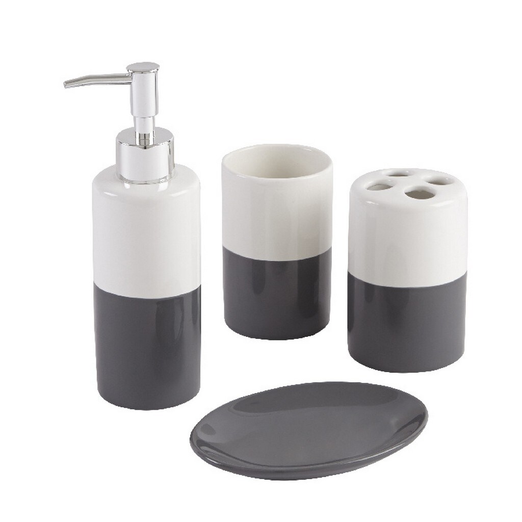 Savoniera, gri, ceramica  Cooke & Lewis Diani