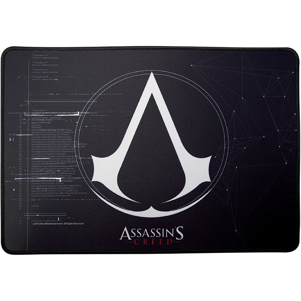 Mouse Pad Gaming ABYSSE CORP Assassin'S Creed Crest, 35 x 25 cm, negru