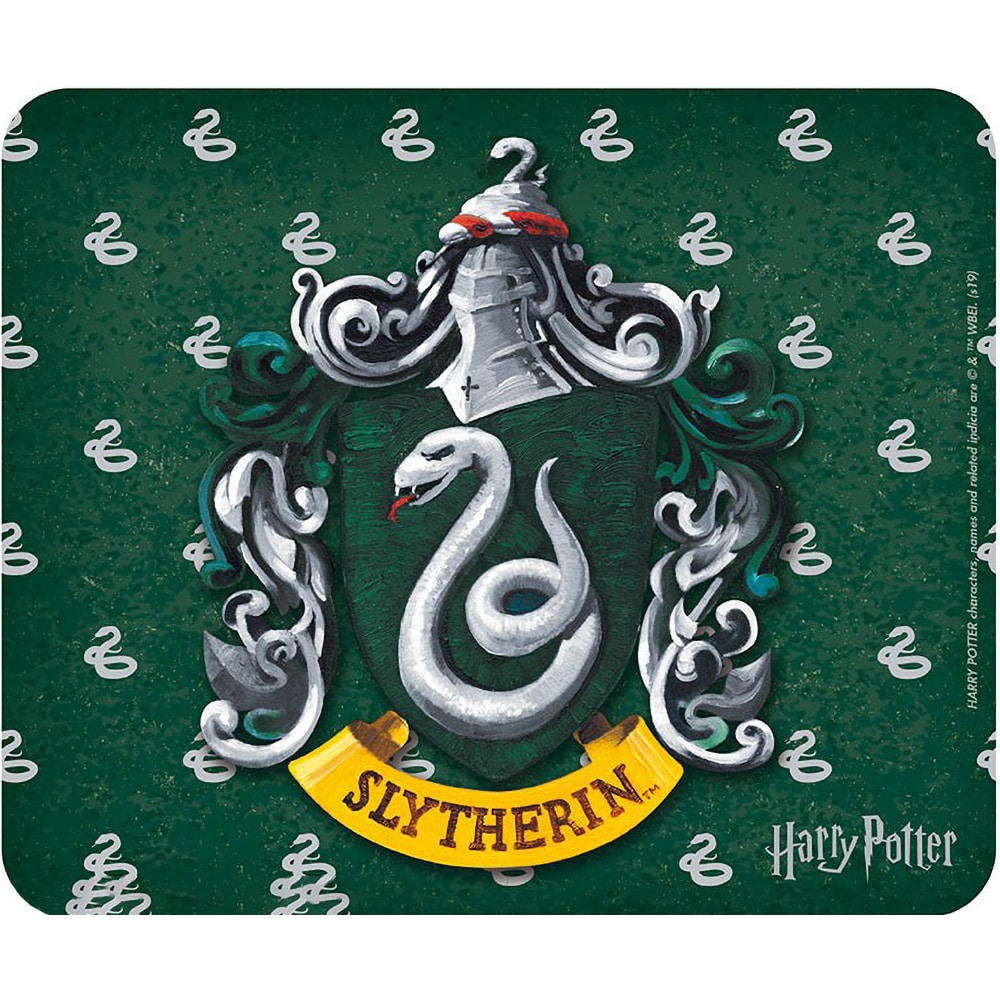 Mouse Pad Gaming ABYSSE CORP Harry Potter Slytherin, 23.5 x 19.5 cm, verde