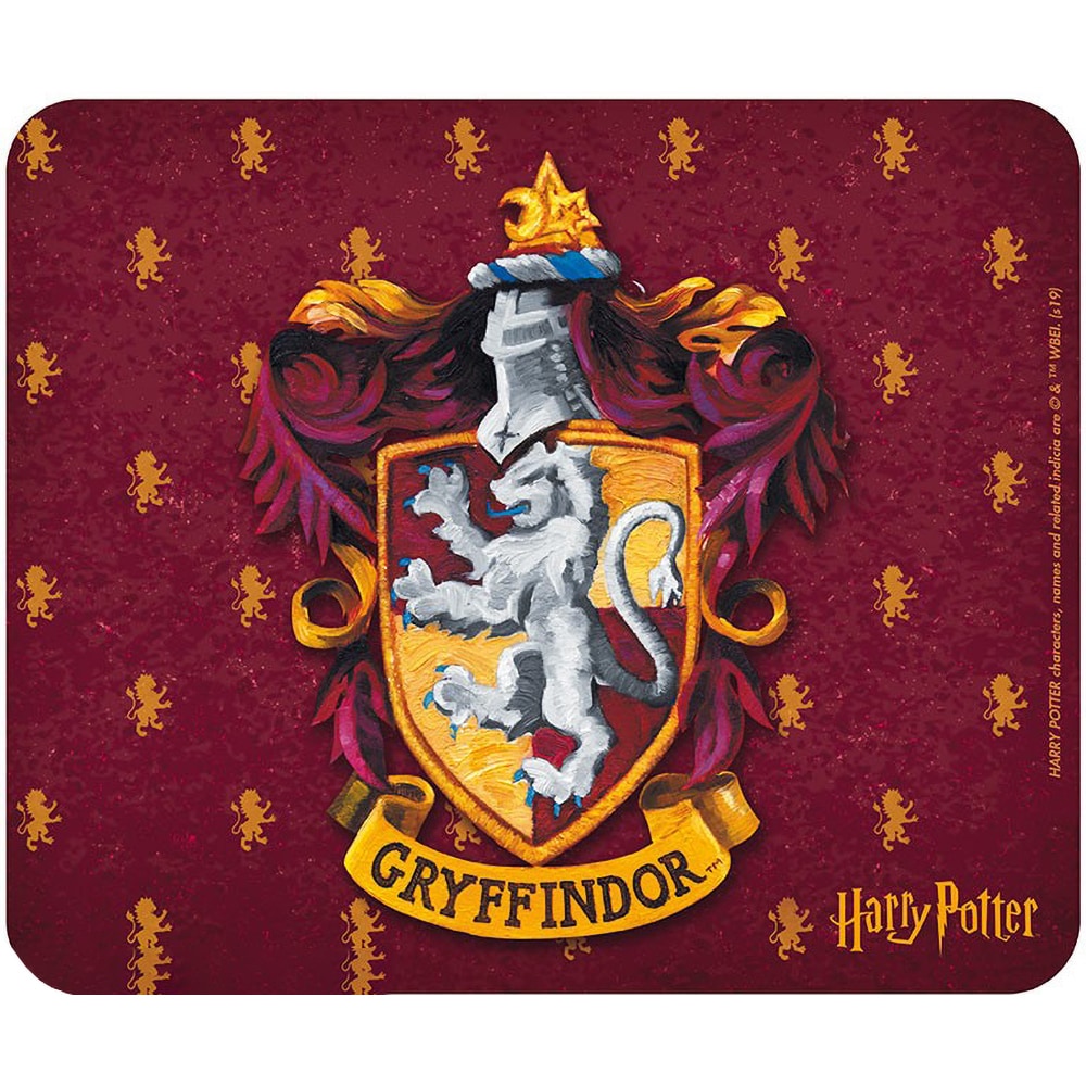 Mouse Pad Gaming ABYSSE CORP Harry Potter Gryffindor, 23.5 x 19.5 cm, visiniu