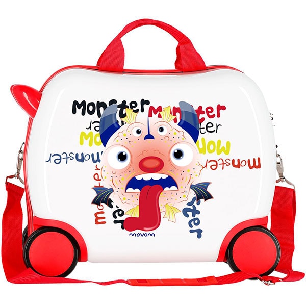 Troler copii MOVOM Monster 37210.65, 41 cm, multicolor