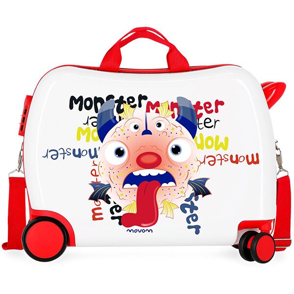Troler copii MOVOM Monster 37298.65, 50 cm, multicolor