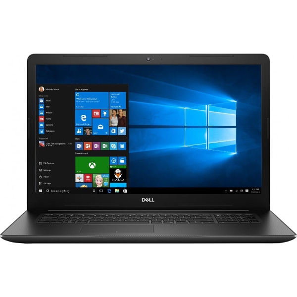 Laptop DELL Inspiron 3793, Intel Core i5-1035G1 pana la 3.6GHz, 17.3" Full HD, 8GB, SSD 512GB, Intel UHD Graphics, Windows 10 Home, negru