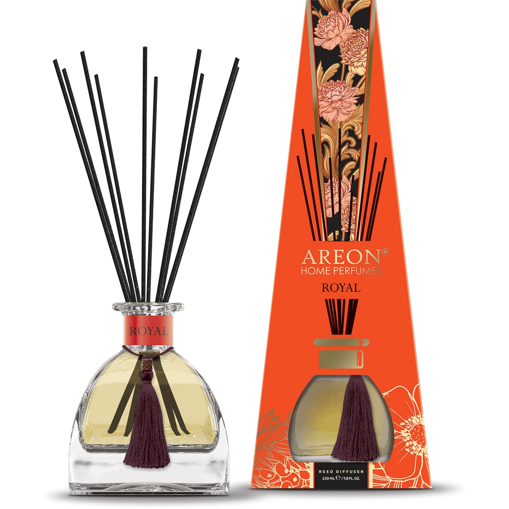 Odorizant cu betisoare AREON Home Perfume Royal, 230 ml