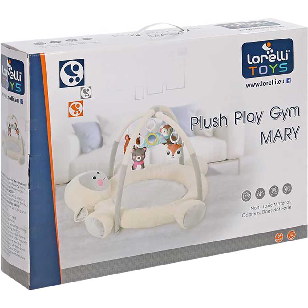 Saltea de joaca BERTONI-LORELLI Play Gym Mary LOR2120, 0 luni+, bej-gri
