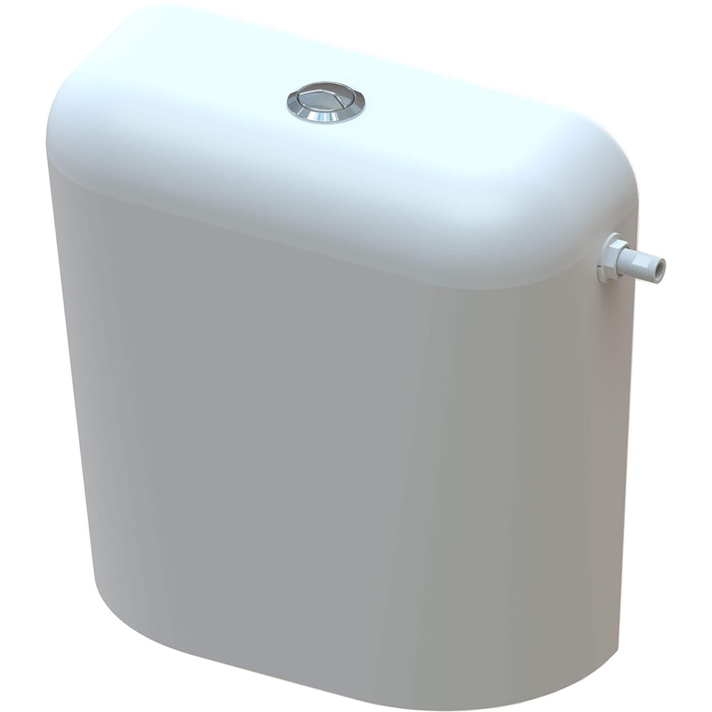 Rezervor suspendat Nikiplast, 36 x 37 x 14cm, 6l, alb