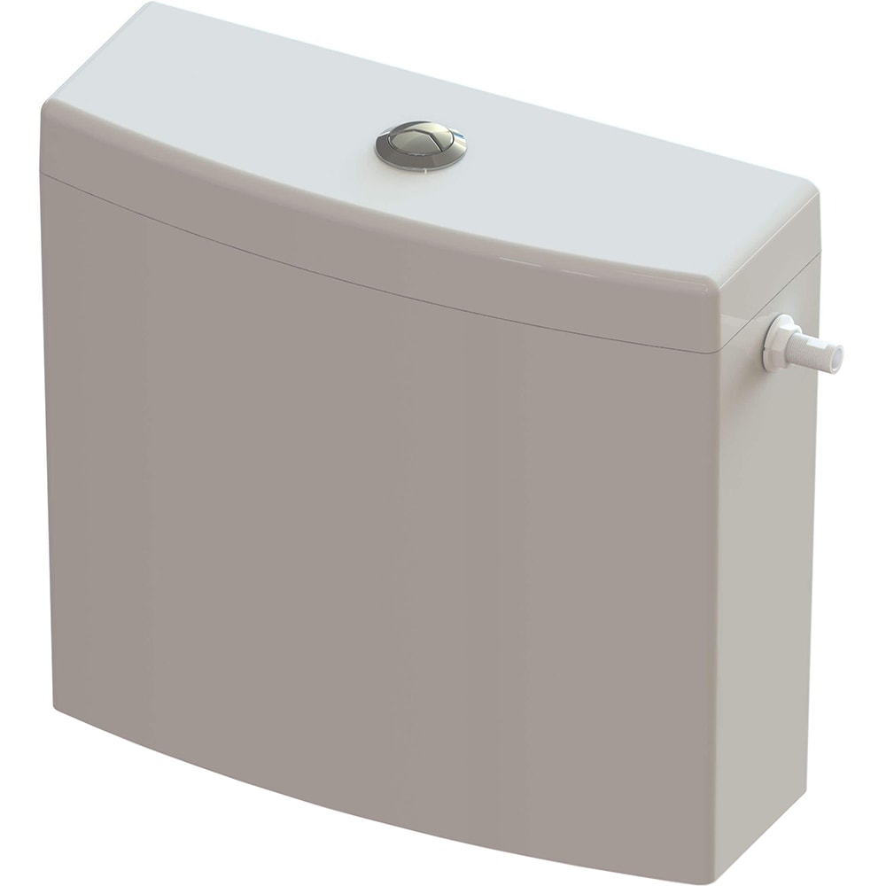 Rezervor suspendat Nikiplast, 36 x 37 x 14cm, 6l, alb