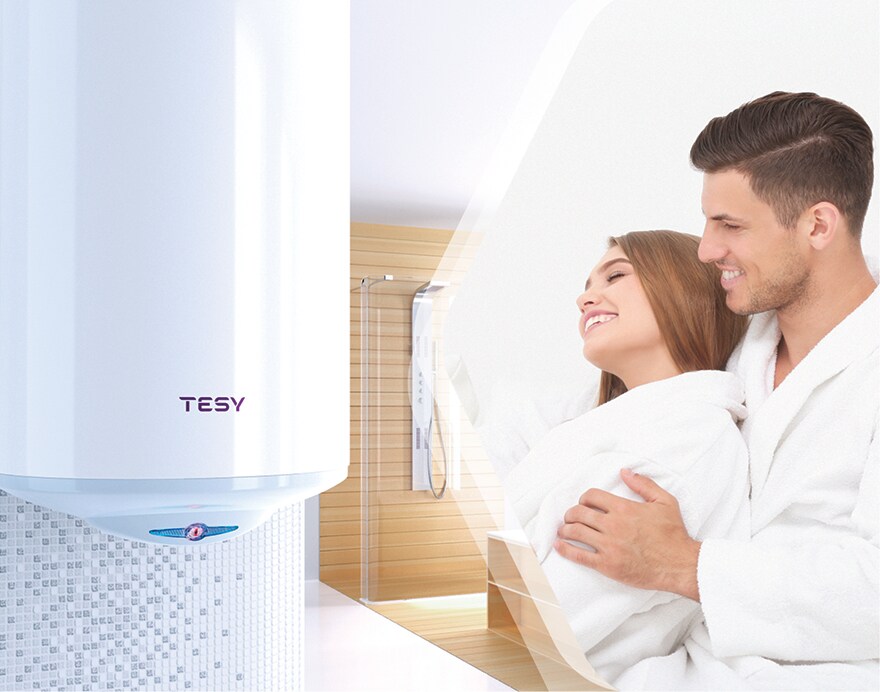 Boiler termoelectric 120 L, 115 x 44 cm, dreapta  TESY BILIGHT