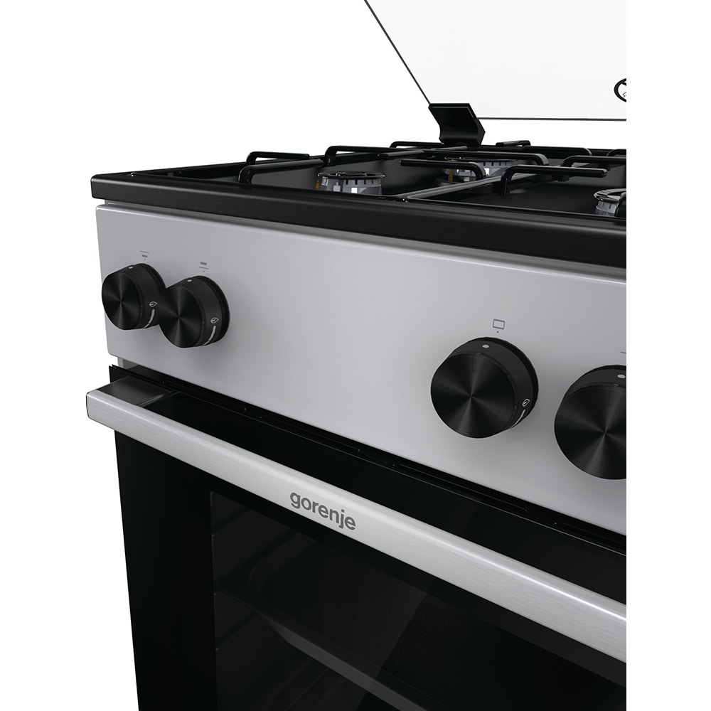 Aragaz GORENJE GG5A11SJ, 4 arzatoare, Gaz, L 50 cm, gri