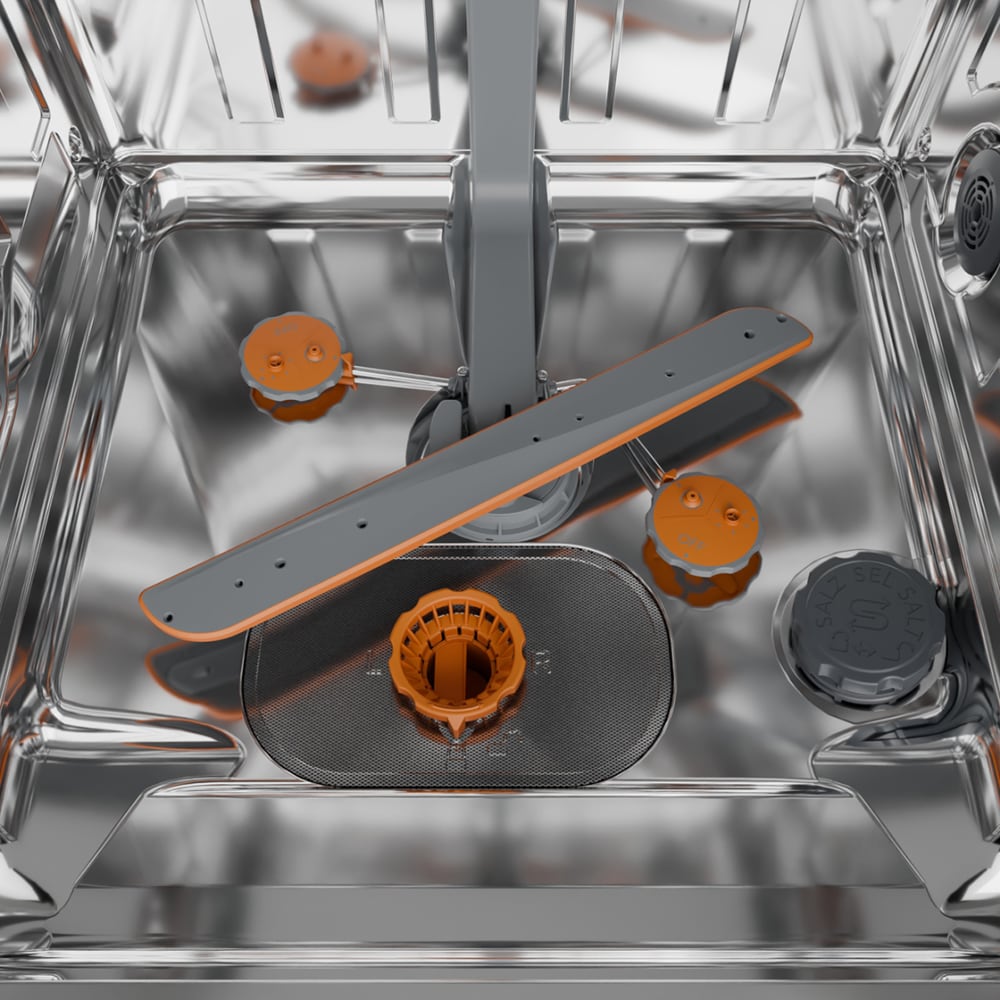 Masina de spalat vase incorporabila GORENJE GV693A65UVAD, 16 seturi, 8 programe, 60 cm, Clasa A, panou comanda negru