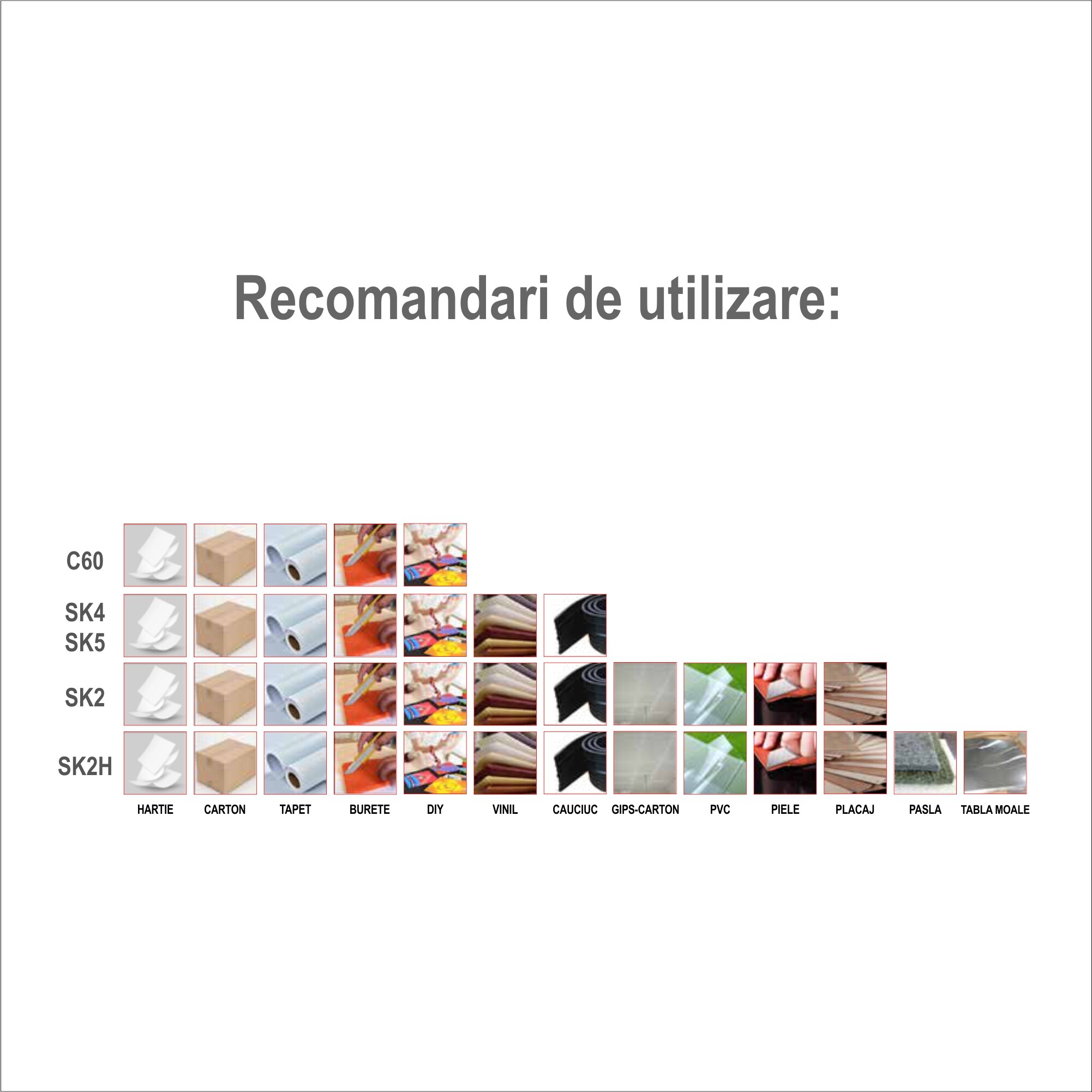 Set 10 lame pentru cutter Kronus, otel carbon C60, 18 x 100 mm