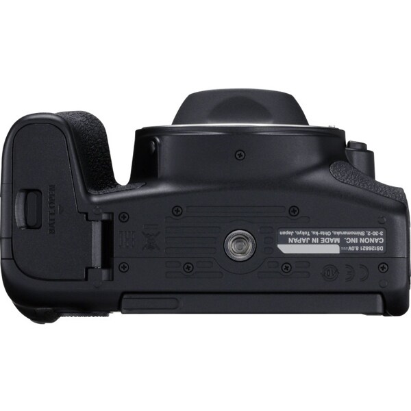 Aparat foto DSLR CANON EOS 850D, 24.1 MP, 4K, Wi-Fi, negru, Obiectiv 18-55mm EF-S