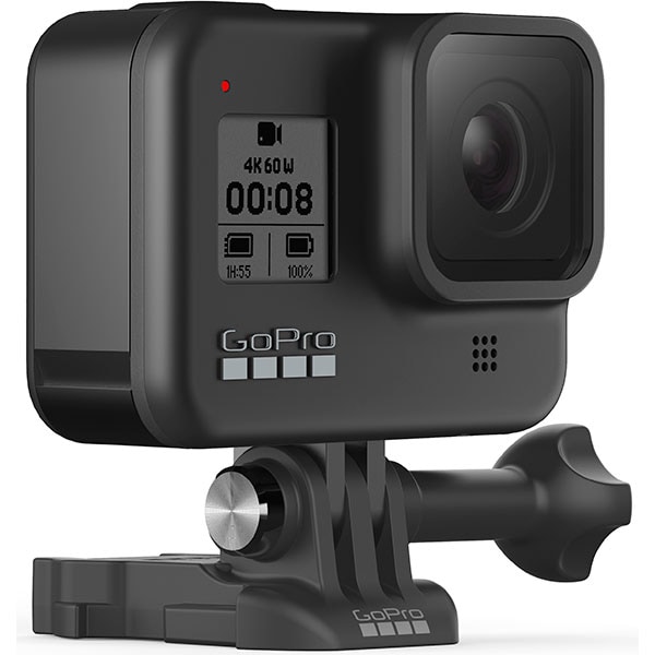 Camera video sport GoPro HERO8, 4K, Wi-Fi, GPS, Black, Bundle