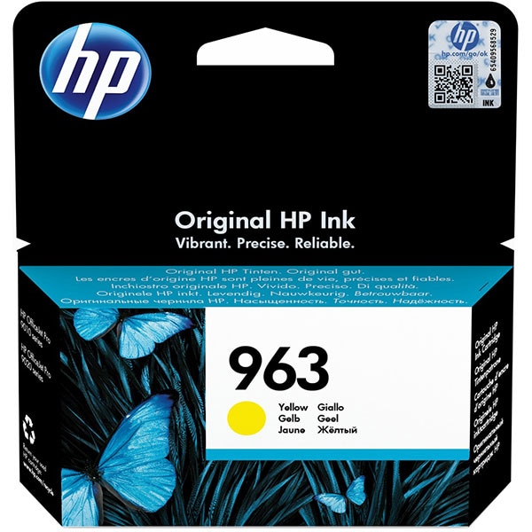 Cartus original HP 963 (3JA25AE), galben